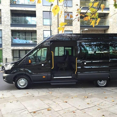 Football Coach Hire in Sheffield 8 Seater Minibus